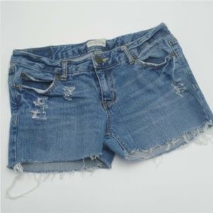 Aeropostale Juniors Size 3/4 Hailey Denim Shorts